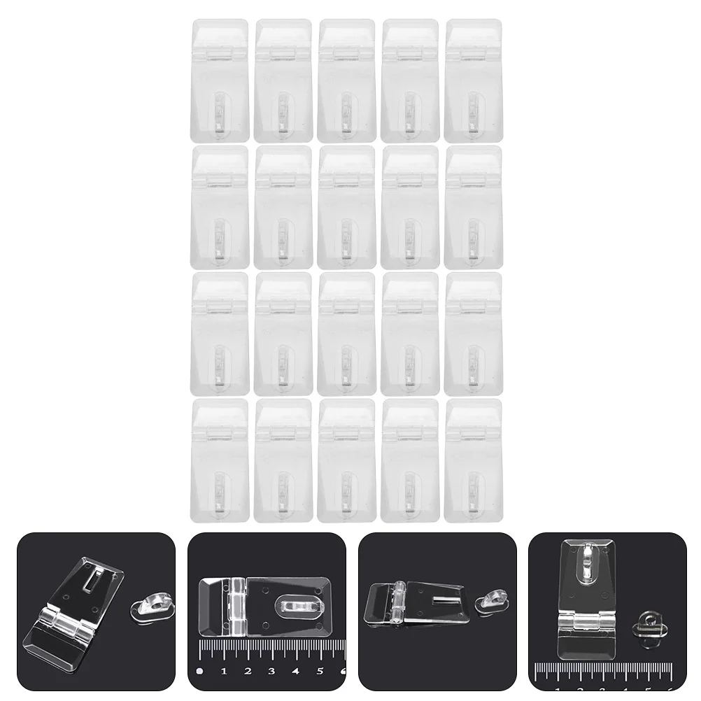 10 Sets Transparent Lock Plastic Hasp Locks Locking Door Wooden Box Hinge Latches PC Buckle Padlock
10 Sets Transparent Lock Plastic Hasp Locks Locking Door Wooden Box Hinge Latches PC Buckle Padlock