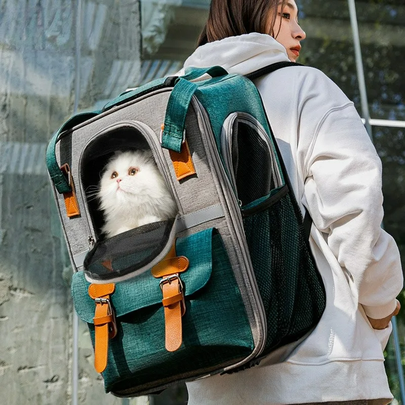 Pet Backpack Large Breathable Kitten Travel Bag Portable Handbag Puppy Transport Bag Luxury Dog Carrier Cat Cage Pet Accessories
Pet Backpack Large Breathable Kitten Travel Bag Portable Handbag Puppy Transport Bag Luxury Dog Carrier Cat Cage Pet Accessories