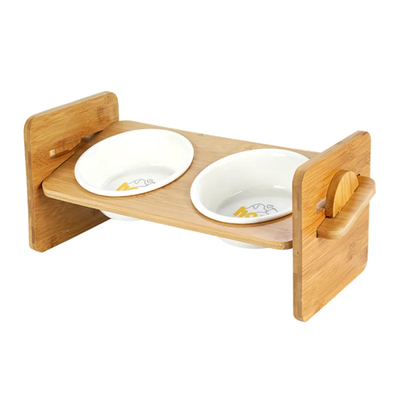1/2 Bowls Pets Double Bowl Dog Cat Food Water Feeder Stand Raised Ceramic Dish Bowl Wooden Table Pet Supplies
1/2 Bowls Pets Double Bowl Dog Cat Food Water Feeder Stand Raised Ceramic Dish Bowl Wooden Table Pet Supplies