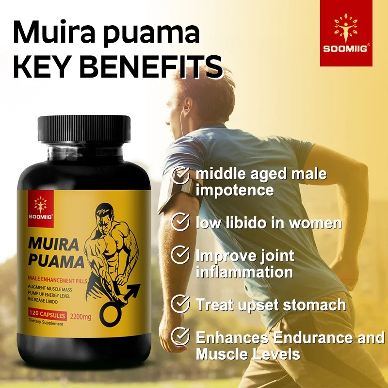Endurance Supplement - Promotes Men's Health, Replenishes Stamina, Muscle Mass, Energy Levels, Natural Plant Extracts
Endurance Supplement - Promotes Men's Health, Replenishes Stamina, Muscle Mass, Energy Levels, Natural Plant Extracts