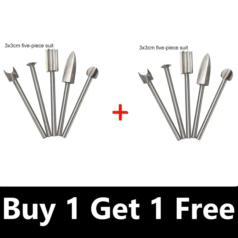 5/10 Pcs Woodworking Carving Drill Bit Engraving Drill Bit Set Solid Carbide Root Milling Grinder Burr Precise Wood Cutter Tool
5/10 Pcs Woodworking Carving Drill Bit Engraving Drill Bit Set Solid Carbide Root Milling Grinder Burr Precise Wood Cutter Tool