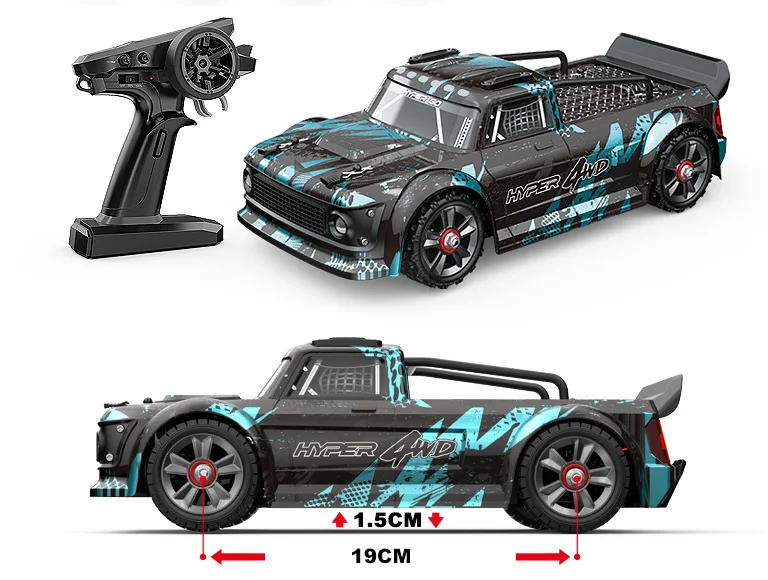 

MJX Hyper Go 14301/14302 Brushless Rc Car 2.4G 1/14 Remote Control Pickup 4WD High-speed Off-road Off-road Vehicle Boy Toy