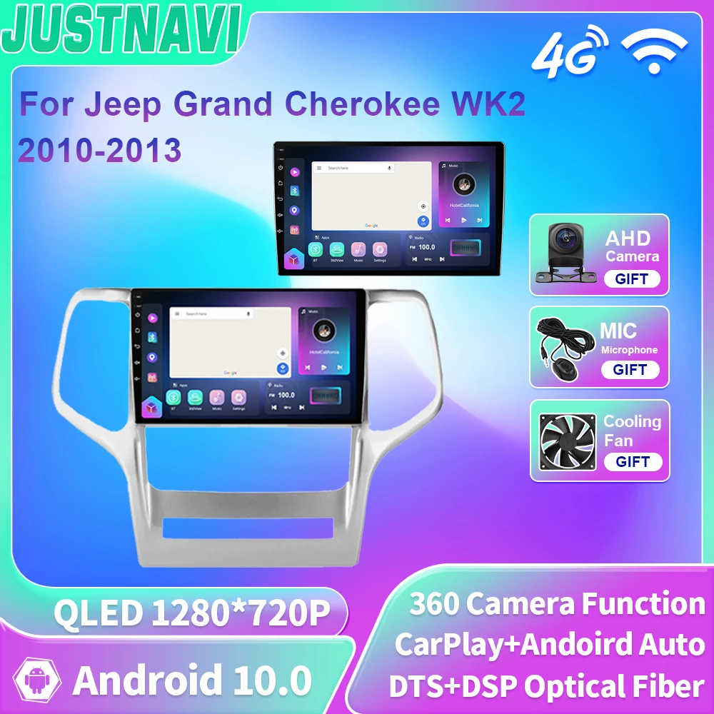 JUSTNAVI QLED Car Radio Player Android For Jeep Grand Cherokee WK2 2010-2013 Multimedia Navigation GPS 2 Din 4G WIFI DSP Stereo
JUSTNAVI QLED Car Radio Player Android For Jeep Grand Cherokee WK2 2010-2013 Multimedia Navigation GPS 2 Din 4G WIFI DSP Stereo