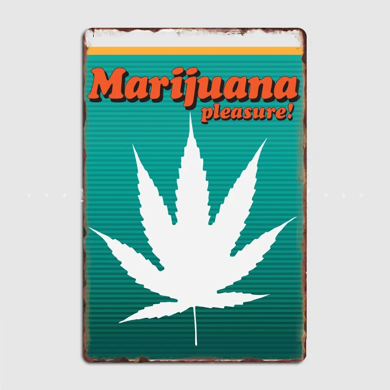 Marijuana Pleasure Posters Metal Plaque Poster Club Custom Wall Decor Club Bar Tin Sign Poster
Marijuana Pleasure Posters Metal Plaque Poster Club Custom Wall Decor Club Bar Tin Sign Poster