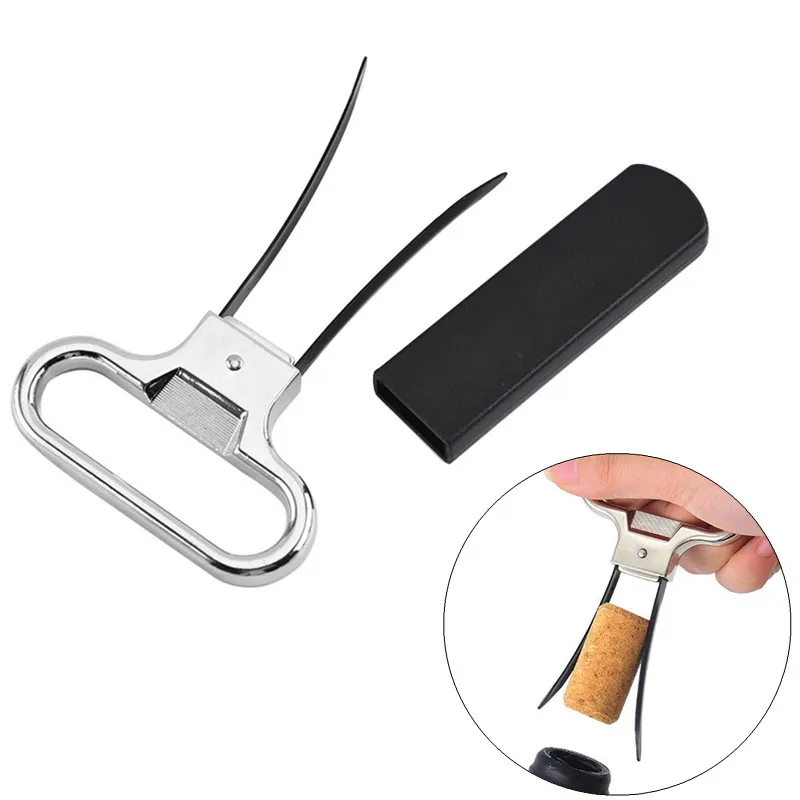 Black Mental Wine Bottle Opener Plastic Handle Pressure Corkscrew Red Wine Opener Bar Kitchen Accessory Tools
Black Mental Wine Bottle Opener Plastic Handle Pressure Corkscrew Red Wine Opener Bar Kitchen Accessory Tools