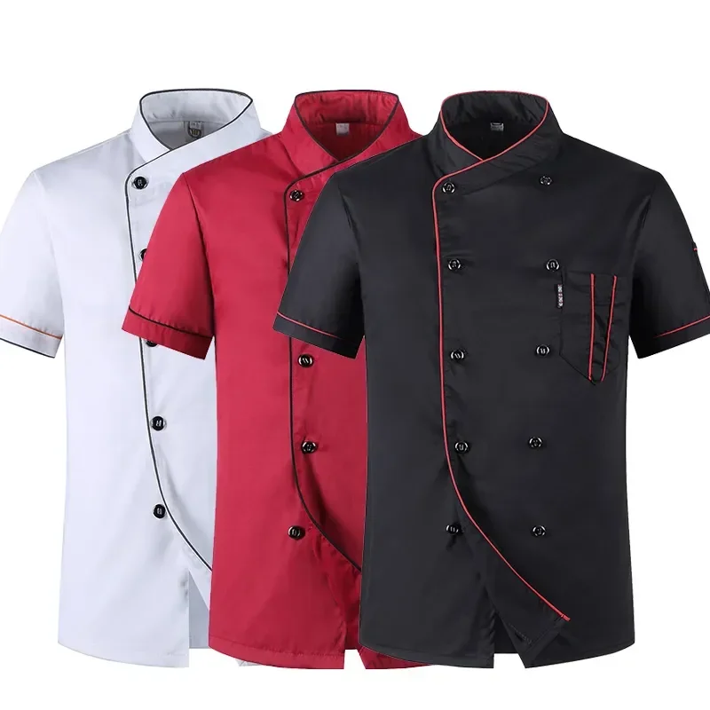 Food Waiter Short Long Breasted Service Aprons Chef Jackets Jacket Cafe Chef Uniforms Restaurant Sleeve Double Kitchen
Food Waiter Short Long Breasted Service Aprons Chef Jackets Jacket Cafe Chef Uniforms Restaurant Sleeve Double Kitchen