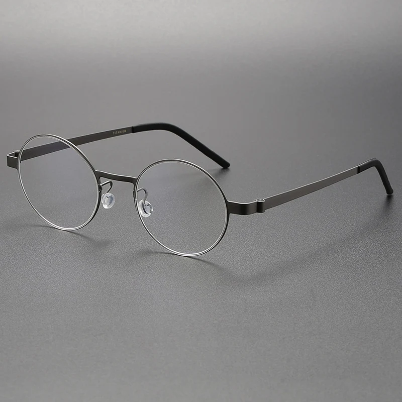 Top Quality Denmark Luxury Designer Titanium Prescription Glasses Frames Men Women Retro Screwless Round Eyeglass Frame Eyewear
Top Quality Denmark Luxury Designer Titanium Prescription Glasses Frames Men Women Retro Screwless Round Eyeglass Frame Eyewear