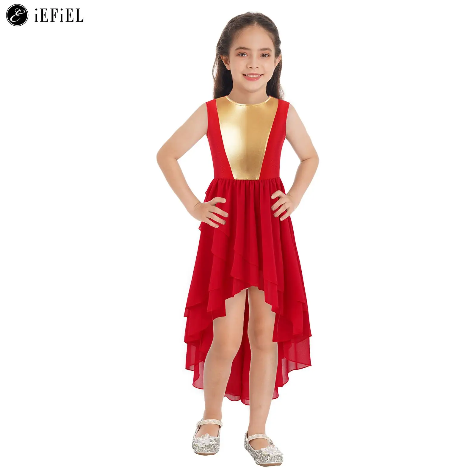 Girls Asymmetrical Praise Dance Dress Liturgical Worship Costume Kids Ballet Gymnastics Celebration of Spirit High-Low Dresses
Girls Asymmetrical Praise Dance Dress Liturgical Worship Costume Kids Ballet Gymnastics Celebration of Spirit High-Low Dresses