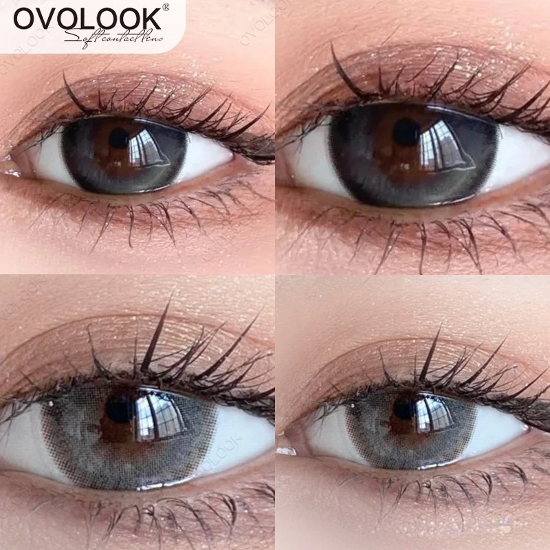 OVOLOOK-2pcs/pair Beauty Contact Lenses for Eyes Natural Comestic Colored Eye Lenses Vision Correction for Myopia Color Contacts
OVOLOOK-2pcs/pair Beauty Contact Lenses for Eyes Natural Comestic Colored Eye Lenses Vision Correction for Myopia Color Contacts