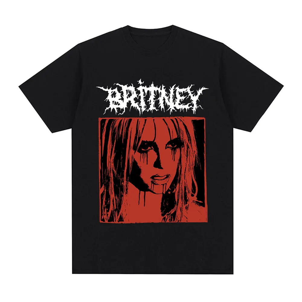 Britney Spears Metal Rock Graphic T-shirt Men Women Fashion Hip Hop T Shirts Harajuku Vintage Short Sleeve Tee Shirt Oversized
Britney Spears Metal Rock Graphic T-shirt Men Women Fashion Hip Hop T Shirts Harajuku Vintage Short Sleeve Tee Shirt Oversized