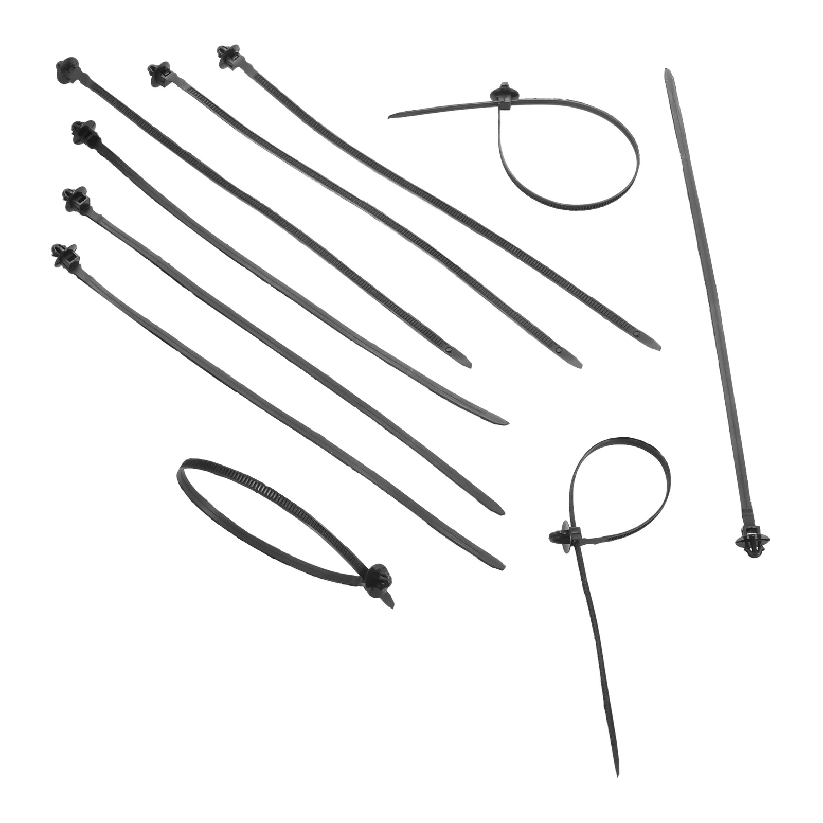 30pcs Auto Cable Wire Zip Ties Self Locking Cable Fixed Push Mount Bundled Wire Band Tie Wrap Plastic Nylon Car Accessories
30pcs Auto Cable Wire Zip Ties Self Locking Cable Fixed Push Mount Bundled Wire Band Tie Wrap Plastic Nylon Car Accessories