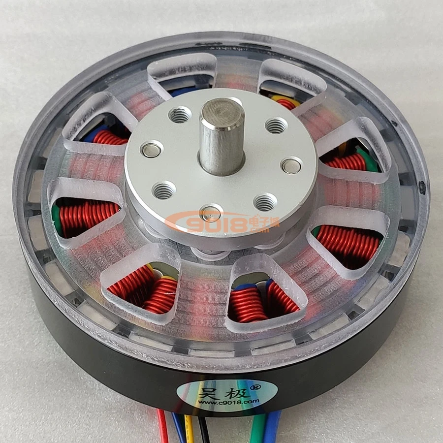 

100W Disc Permanent Magnet Three-Phase Brushless DC Motor/Motor 18n20p Dc24v Inductive with Hall