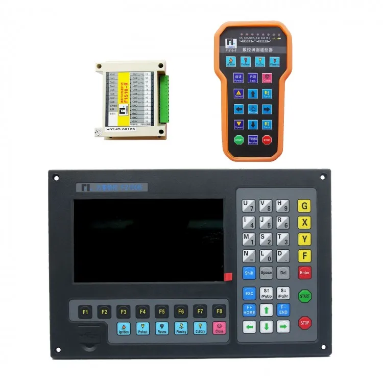 F2100B 2-Axis CNC Controller + F1510-T Remote Control Plasma Cutting w/ Receiver
F2100B 2-Axis CNC Controller + F1510-T Remote Control Plasma Cutting w/ Receiver