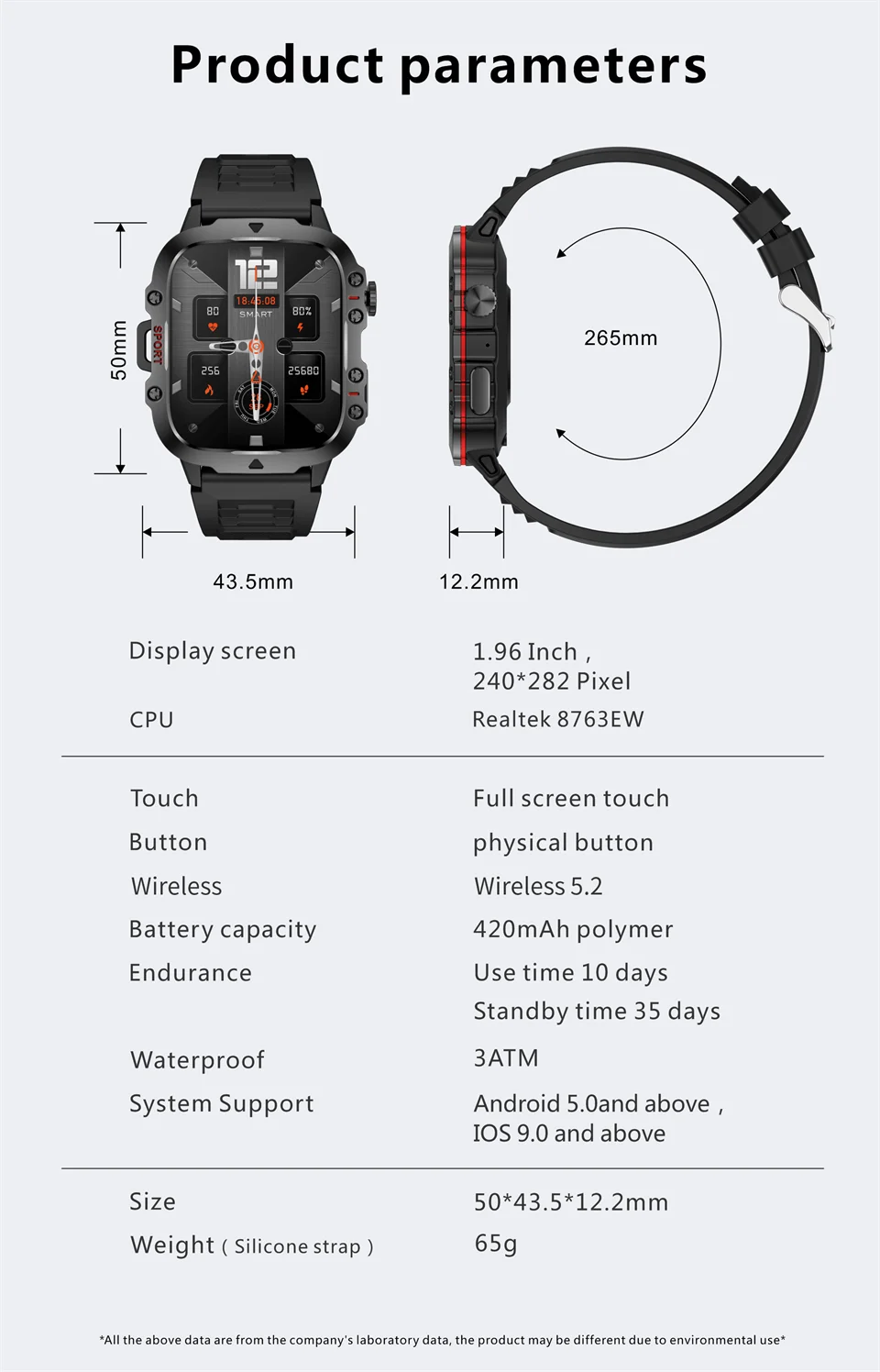2026 New Rugged Military Smart Watches Men Bluetooth Call Health Monitoring AI Voice Sport Waterproof Smartwatch For Android Men 2026 New Rugged Military Smart Watches Men Bluetooth Call Health Monitoring AI Voice Sport Waterproof Smartwatch For Android Men
