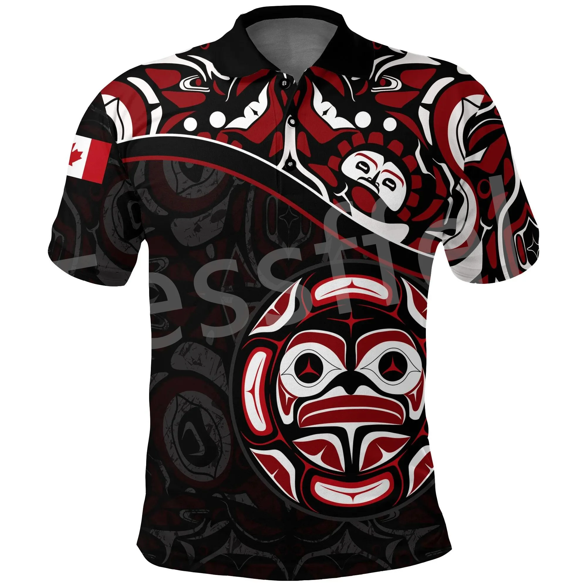 Tessffel Canada Maple Leaf Country Flag Tattoo Retro 3DPrint Men/Women Summer Casual Funny Polo Shirts T-Shirt Short Sleeves A1
Tessffel Canada Maple Leaf Country Flag Tattoo Retro 3DPrint Men/Women Summer Casual Funny Polo Shirts T-Shirt Short Sleeves A1