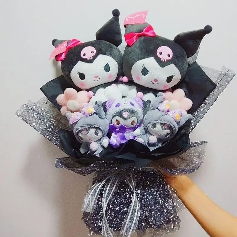 Sanrio Hello Kitty My Melody Kuromi Cinnamoroll Plush Dolls Toy Kawaii Valentine'S Day Christmas Bouquet Box Graduation Gift
Sanrio Hello Kitty My Melody Kuromi Cinnamoroll Plush Dolls Toy Kawaii Valentine'S Day Christmas Bouquet Box Graduation Gift