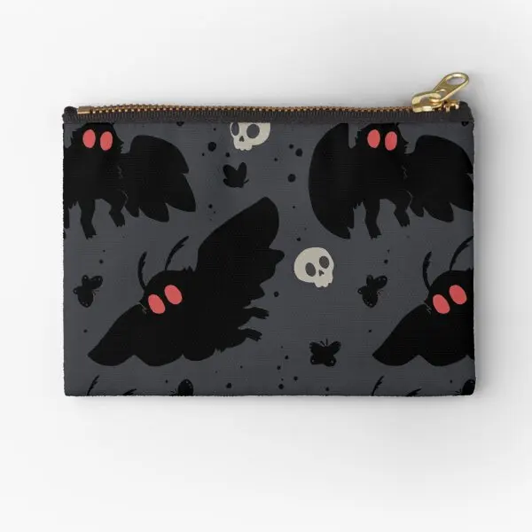 Mothman Night Grey Zipper Pouches Pure Wallet Coin Underwear Small Men Cosmetic Panties Women Bag Storage Packaging Money Key
Mothman Night Grey Zipper Pouches Pure Wallet Coin Underwear Small Men Cosmetic Panties Women Bag Storage Packaging Money Key