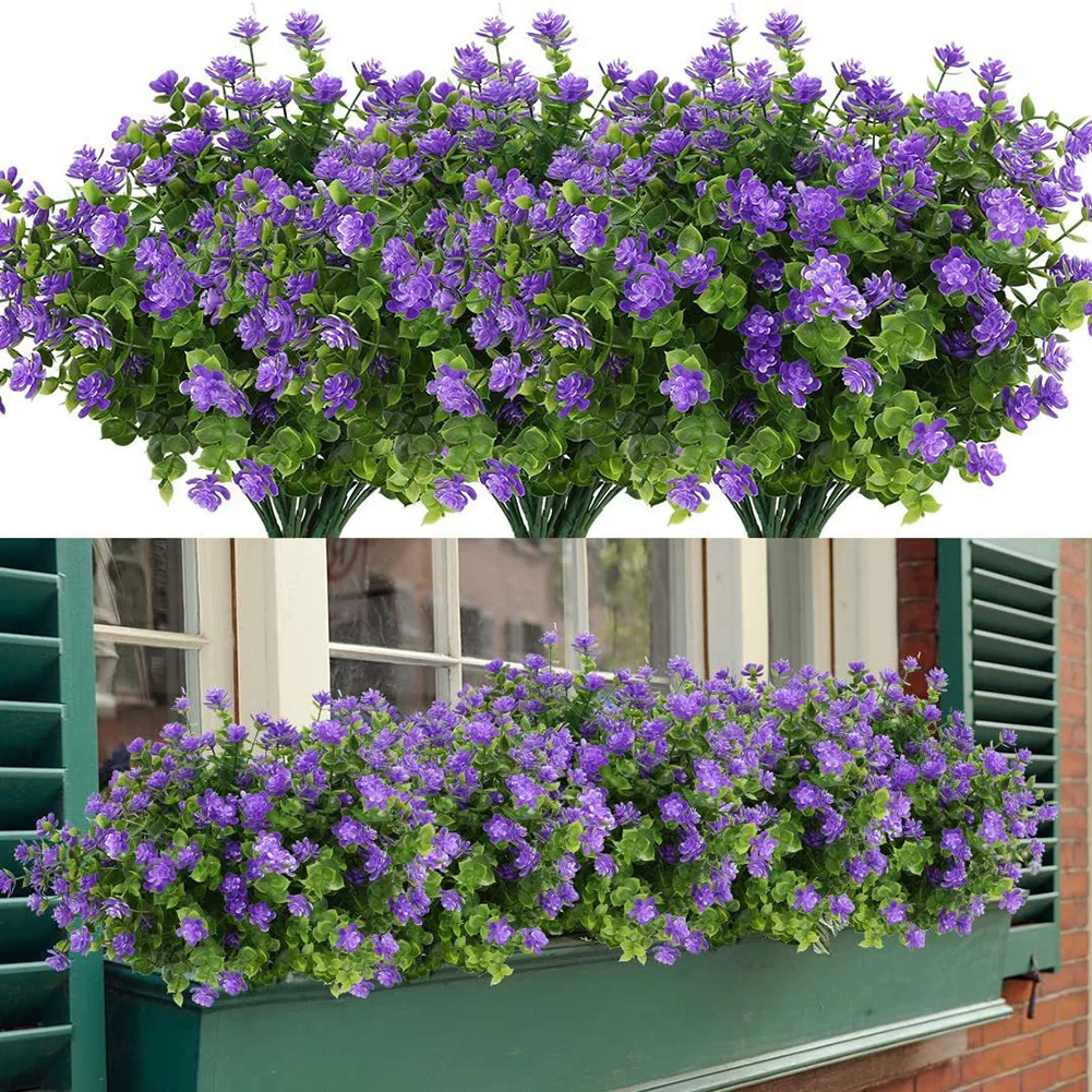 Fake Flowers Outdoor UV Resistant Faux Plants For Outside Yard Wedding Indoor Home Kitchen Farmhouse Decor Artificial Plants
Fake Flowers Outdoor UV Resistant Faux Plants For Outside Yard Wedding Indoor Home Kitchen Farmhouse Decor Artificial Plants