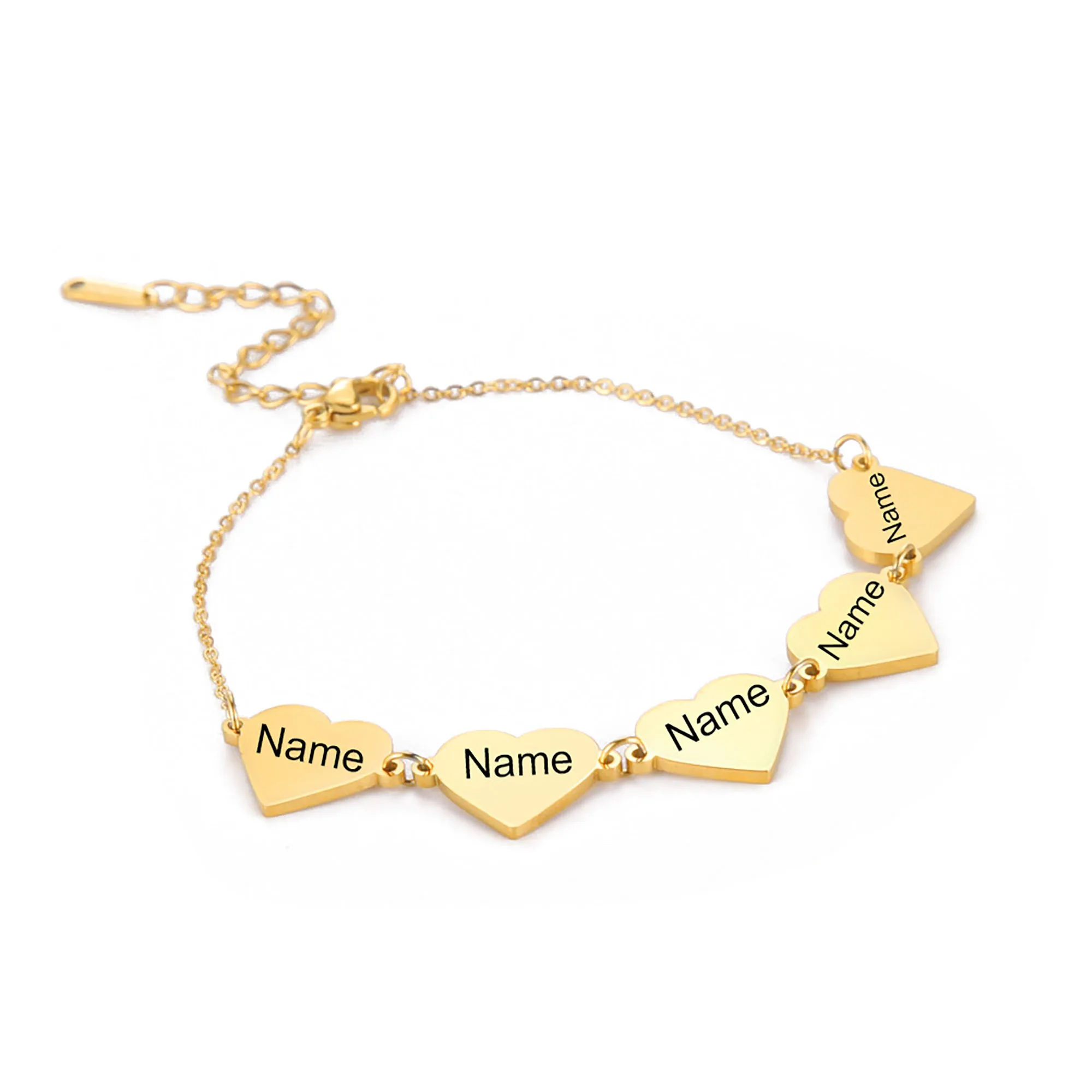 Customized Name Love Bracelet New Korean Fashion Women's Bracelet Wedding Jewelry Gifts For Family Gifts Valentine's Day Gifts
Customized Name Love Bracelet New Korean Fashion Women's Bracelet Wedding Jewelry Gifts For Family Gifts Valentine's Day Gifts