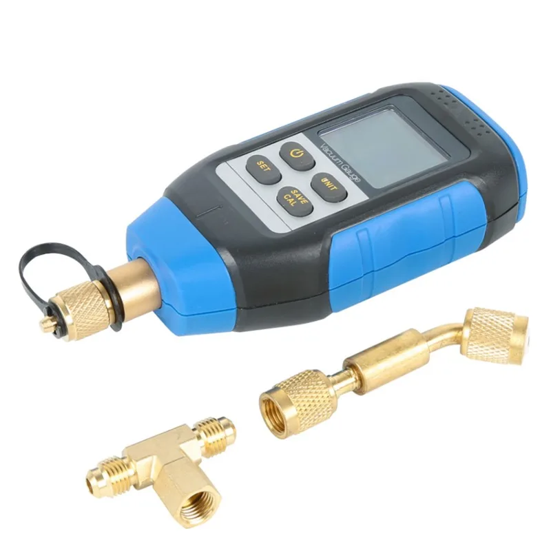 VMV-1 Digital Vacuum Gauge Portable High Precision Digital Display Combined Pressure and Vacuum Electronic Vacuum Absolute Gauge
VMV-1 Digital Vacuum Gauge Portable High Precision Digital Display Combined Pressure and Vacuum Electronic Vacuum Absolute Gauge