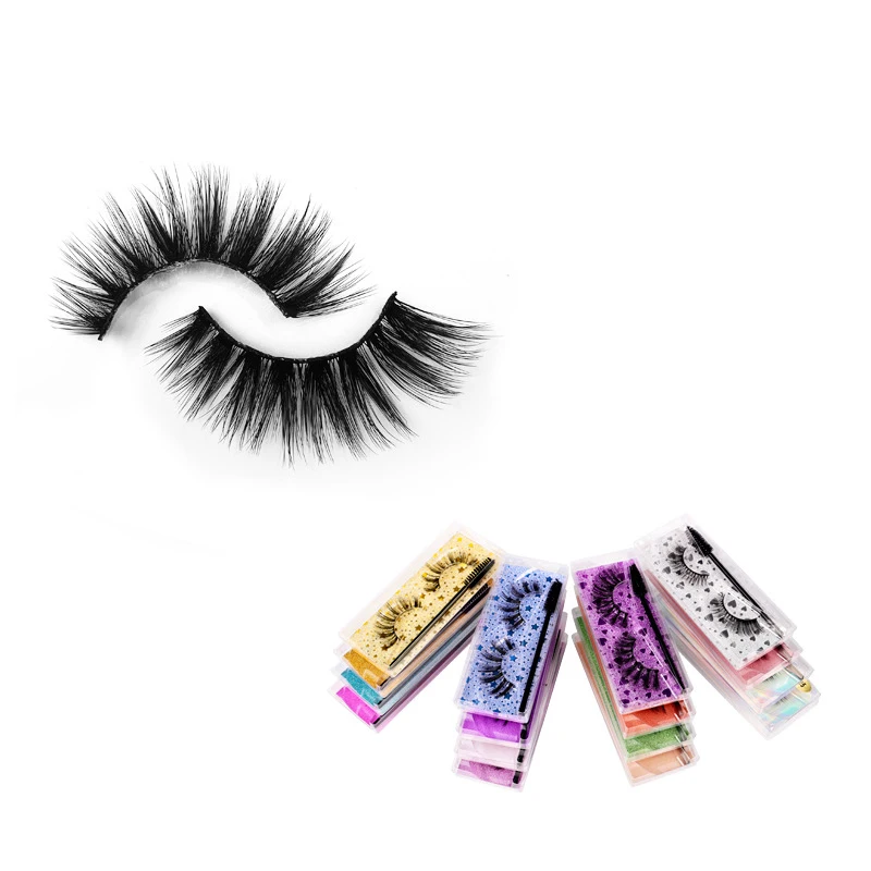 1 Pair Thick False Eyelashes With Brush Set 3D Natural Slender Eyelashes Reusable Fluffy Eye Lashes Makeup For Party
1 Pair Thick False Eyelashes With Brush Set 3D Natural Slender Eyelashes Reusable Fluffy Eye Lashes Makeup For Party