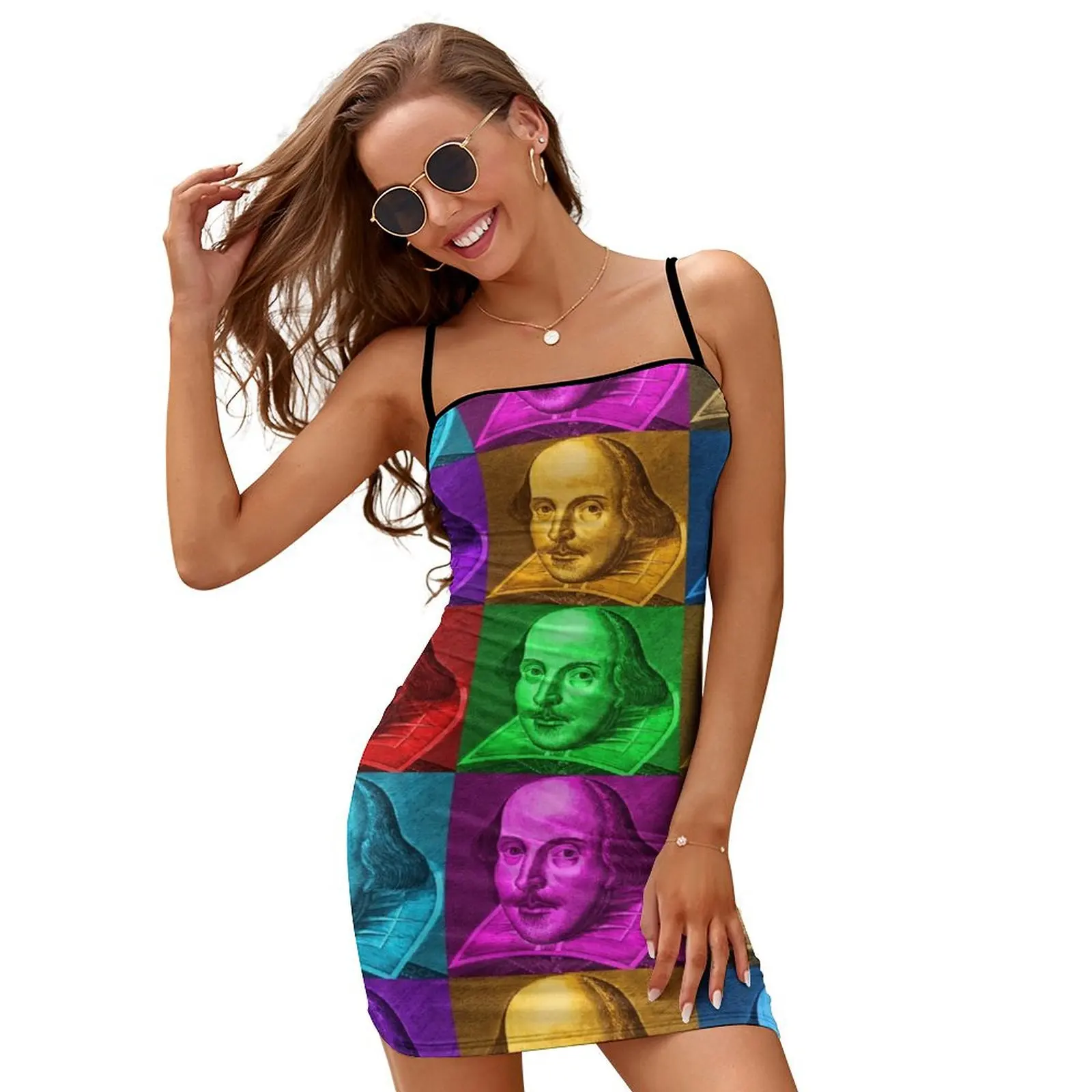 William Shakespeare Pop Art Slip Dress long sleeve dress luxury evening dress woman for wedding
William Shakespeare Pop Art Slip Dress long sleeve dress luxury evening dress woman for wedding
