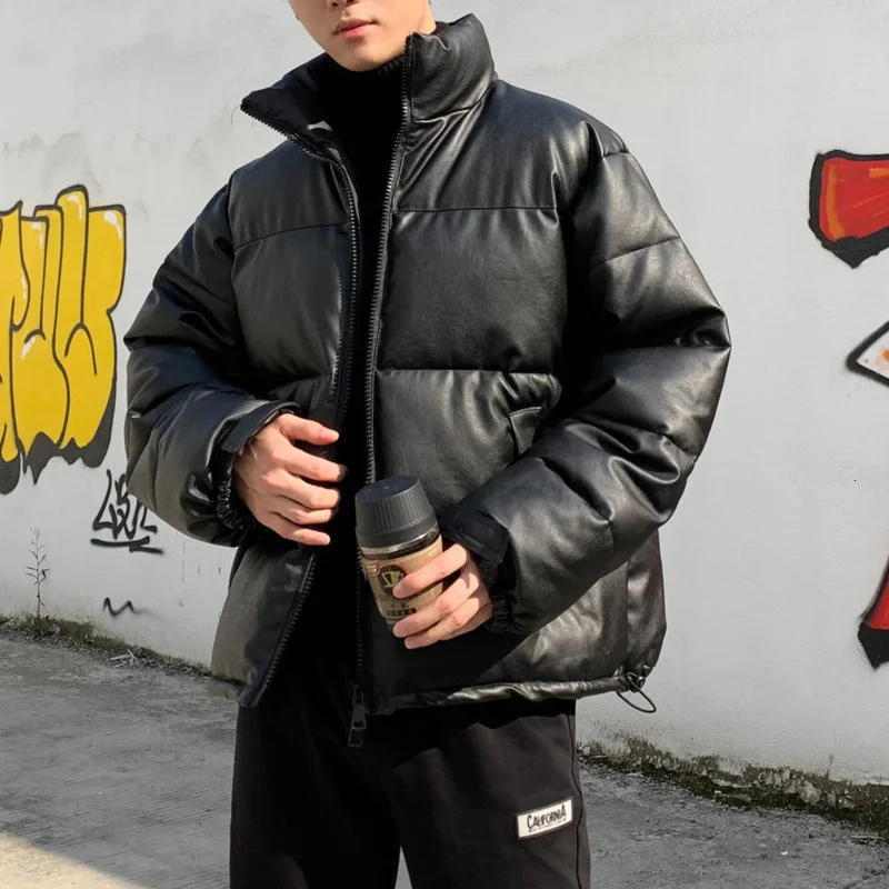 Hybskr плотные однотонные мужские парки оверсайз теплые зимние кожаные пальто Harajuku модные мужские свободные куртки с хлопковой подкладкой
Hybskr плотные однотонные мужские парки оверсайз теплые зимние кожаные пальто Harajuku модные мужские свободные куртки с хлопковой подкладкой
