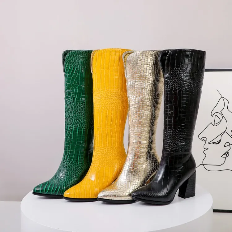Big Size Shoes Woman Luxury Designer Thigh-High Boots Large Size Fashion Over-the-Knee Ladies Rubber High Heel Pointy Lace-Up P
Big Size Shoes Woman Luxury Designer Thigh-High Boots Large Size Fashion Over-the-Knee Ladies Rubber High Heel Pointy Lace-Up P