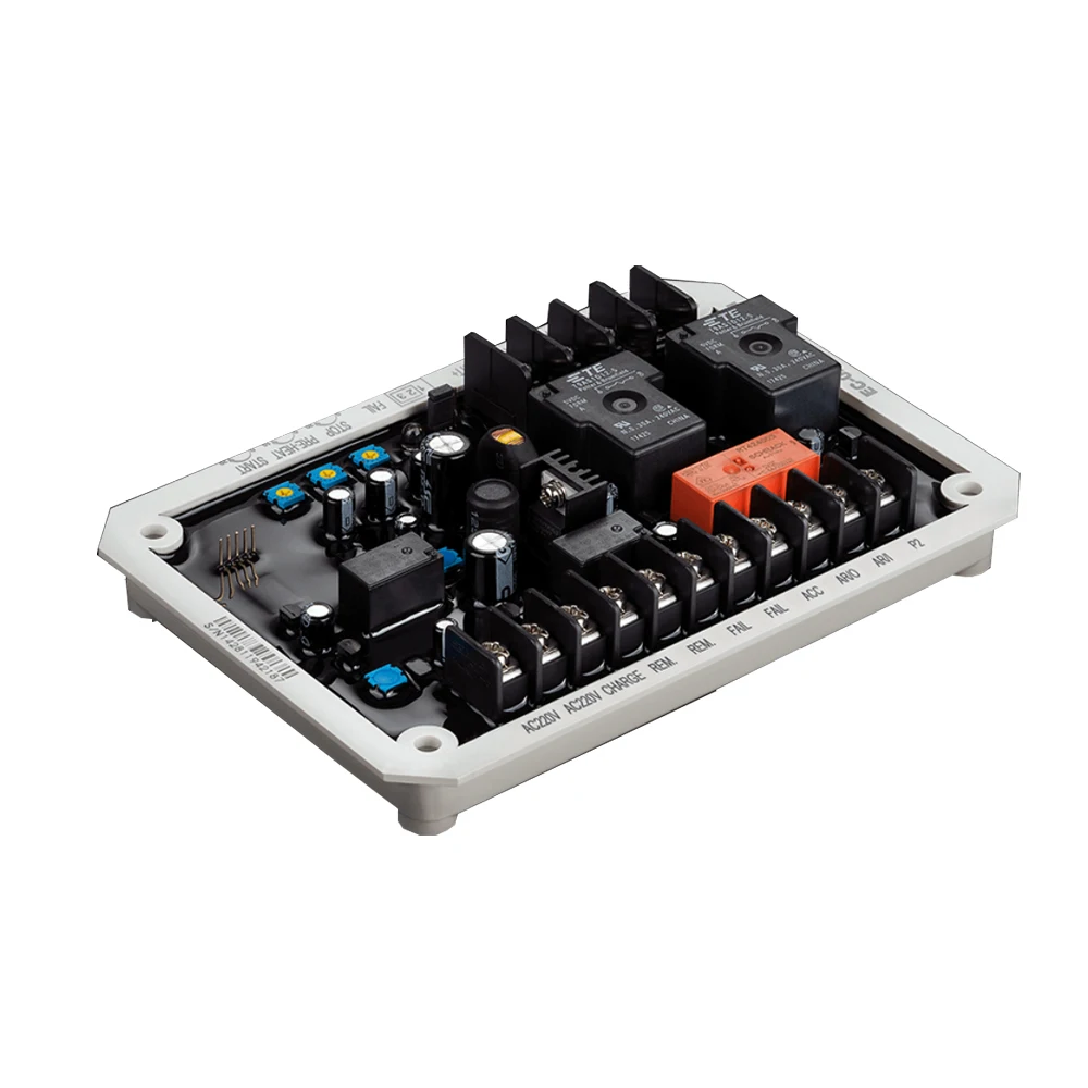 Kutai EC-02 An Automatic Voltage Regulator Starting Module Specially Designed For DENYO Generators
Kutai EC-02 An Automatic Voltage Regulator Starting Module Specially Designed For DENYO Generators
