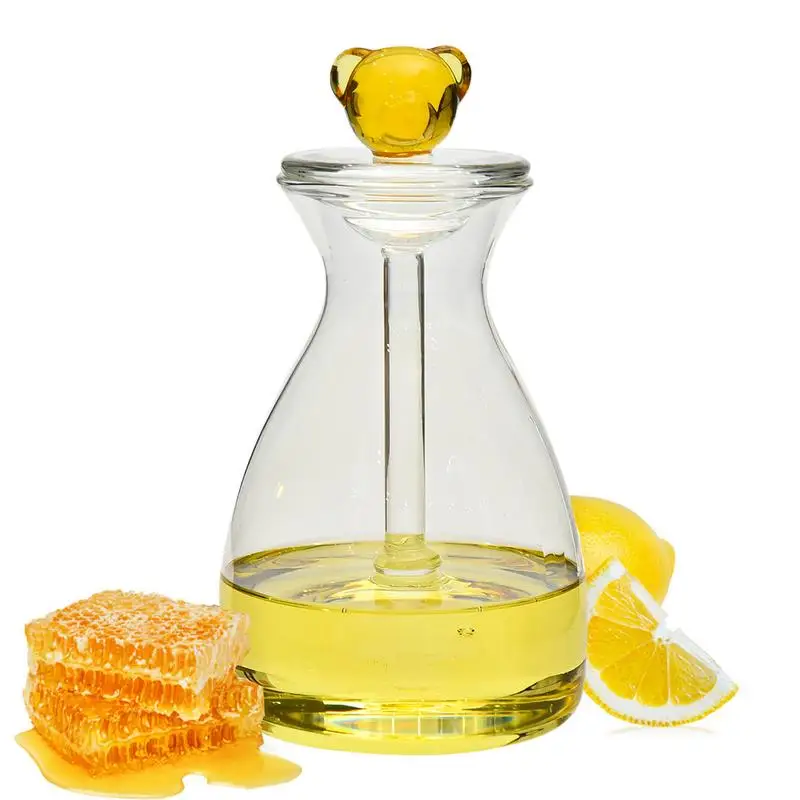 Transparent glass honey jar with lid Dipper And Dustproof Lid Beautiful Honey Comb Shaped Honey Pot Great Bee Honey Containers
Transparent glass honey jar with lid Dipper And Dustproof Lid Beautiful Honey Comb Shaped Honey Pot Great Bee Honey Containers