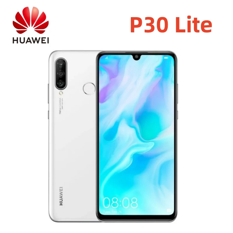 

Huawei P30 Lite Smartphone Android 6.15 inch 128GB ROM 48MP+32MP Camera Google Play Store Cellphones Unlock Mobile phones Global