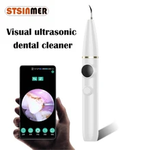 Visual Ultrasonic Tooth Cleaner Dental Tartarro Oral Scaling Tartar Eliminator Scraper Whitening Instrument Sonic Tools Usb Home