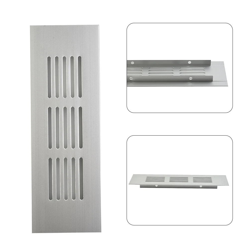 Air Vent Ventilation Grille Cupboard Silver Spare Parts Wardrobes Waterproof Accessories Aluminum Alloy Fitting
Air Vent Ventilation Grille Cupboard Silver Spare Parts Wardrobes Waterproof Accessories Aluminum Alloy Fitting