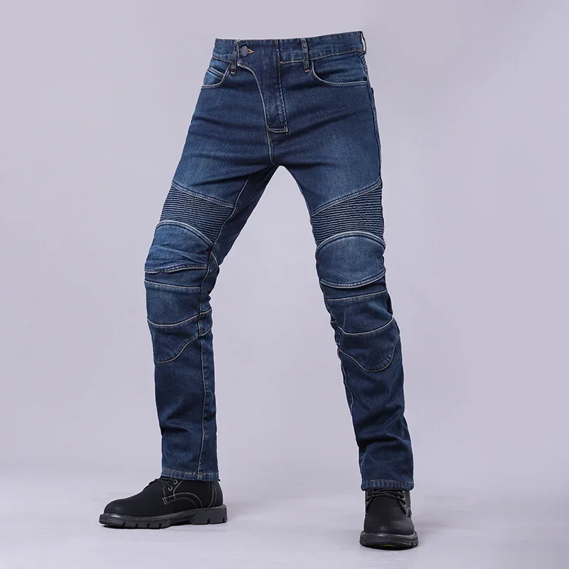 Motorcycle Jeans Slim Fit Elastic Cycling Pants Vintage Fashion Jeans Outdoor Travel Racing Off Road Anti Drop Pants Men
Motorcycle Jeans Slim Fit Elastic Cycling Pants Vintage Fashion Jeans Outdoor Travel Racing Off Road Anti Drop Pants Men