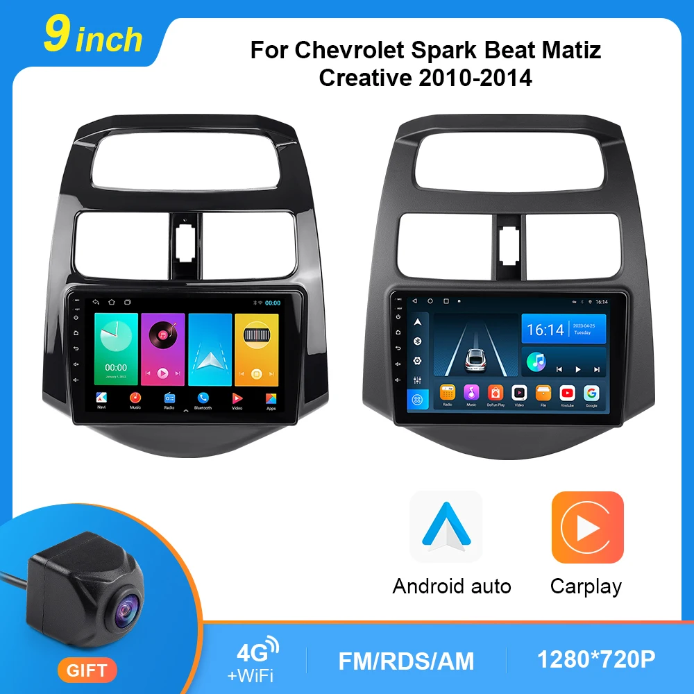 Android 10 Car Radio For Chevrolet Spark Beat Matiz Creative 2010-2014 Navigation GPS Multimedia Video Player 8G+128G Autoradio
Android 10 Car Radio For Chevrolet Spark Beat Matiz Creative 2010-2014 Navigation GPS Multimedia Video Player 8G+128G Autoradio