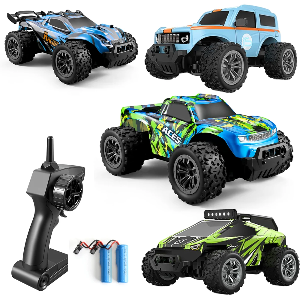 

S913 Indoor/Outdoor Remote Control Off-Road Car Truck Vehicle Top 20km/h 60- Minutes Drive Time 1:20 Scale for Kids Boys