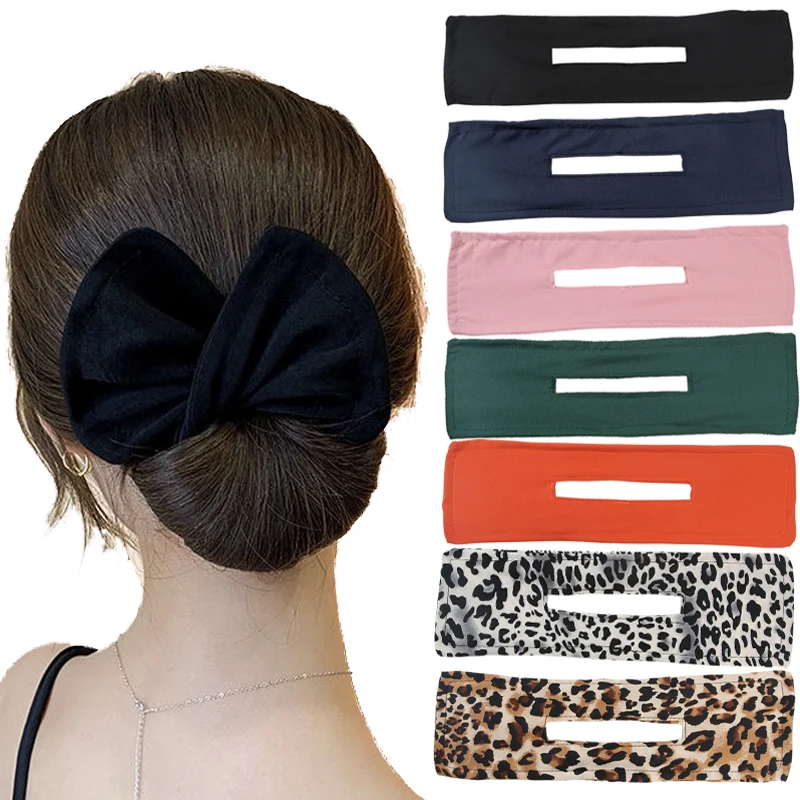 Fashion Solid Color Magic Twist Bow Headband Hairpin For Women Girls Lazy Bun Styling Tool Coil Hair Artifact Hair Accessories
Fashion Solid Color Magic Twist Bow Headband Hairpin For Women Girls Lazy Bun Styling Tool Coil Hair Artifact Hair Accessories