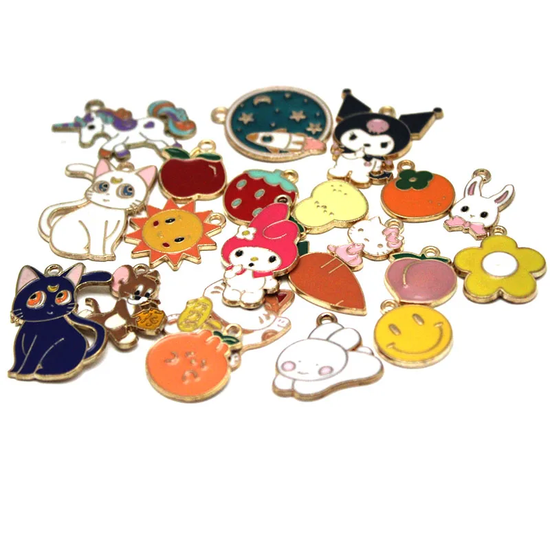 20pcs Drop Oil Fruits Flower Animal Enamel Charms for Jewelry Making Handmade DIY Pendant Bracelet Necklace Earring Supplies
20pcs Drop Oil Fruits Flower Animal Enamel Charms for Jewelry Making Handmade DIY Pendant Bracelet Necklace Earring Supplies