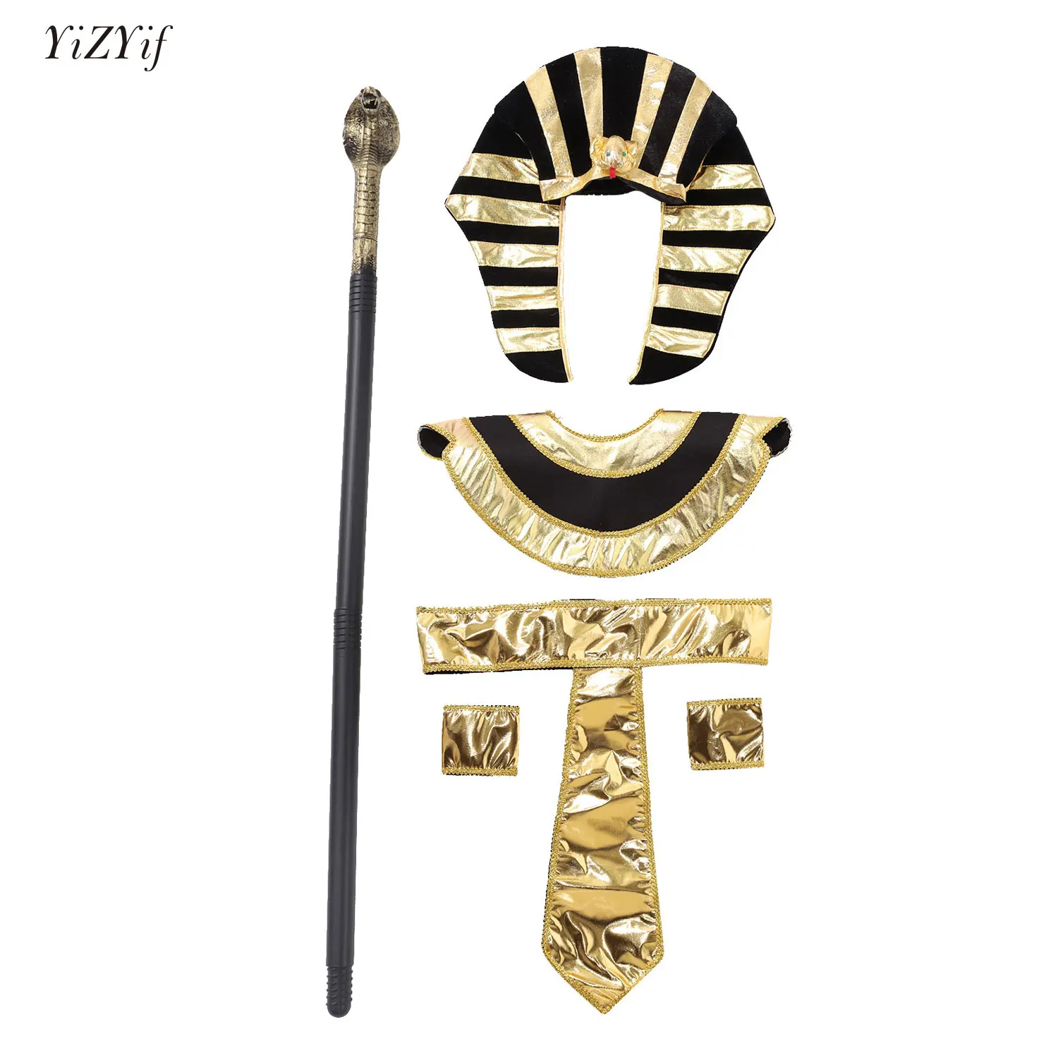 Halloween Egyptian Pharaoh Outfits Adult Ancient Egypt King Egyptian Cleopatra Queen Costume Accessories Priest Cosplay Clothing
Halloween Egyptian Pharaoh Outfits Adult Ancient Egypt King Egyptian Cleopatra Queen Costume Accessories Priest Cosplay Clothing