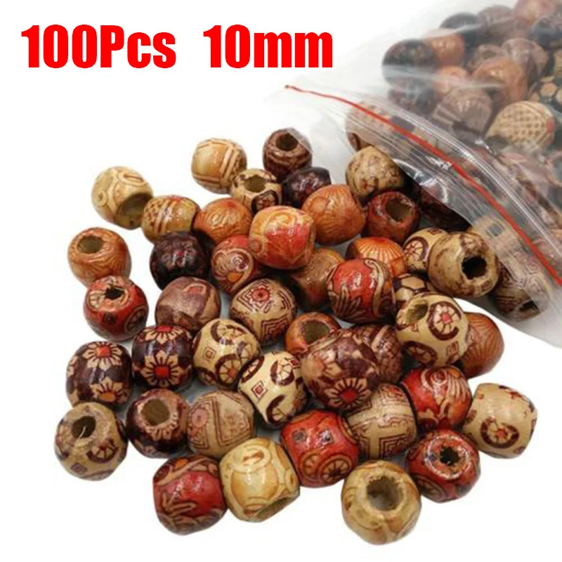 Hair Ring Necklaces Wooden Beads Home Decorations 10mm/2mm hole DIY Printed Jewelry Accessories Handmade Beaded
Hair Ring Necklaces Wooden Beads Home Decorations 10mm/2mm hole DIY Printed Jewelry Accessories Handmade Beaded