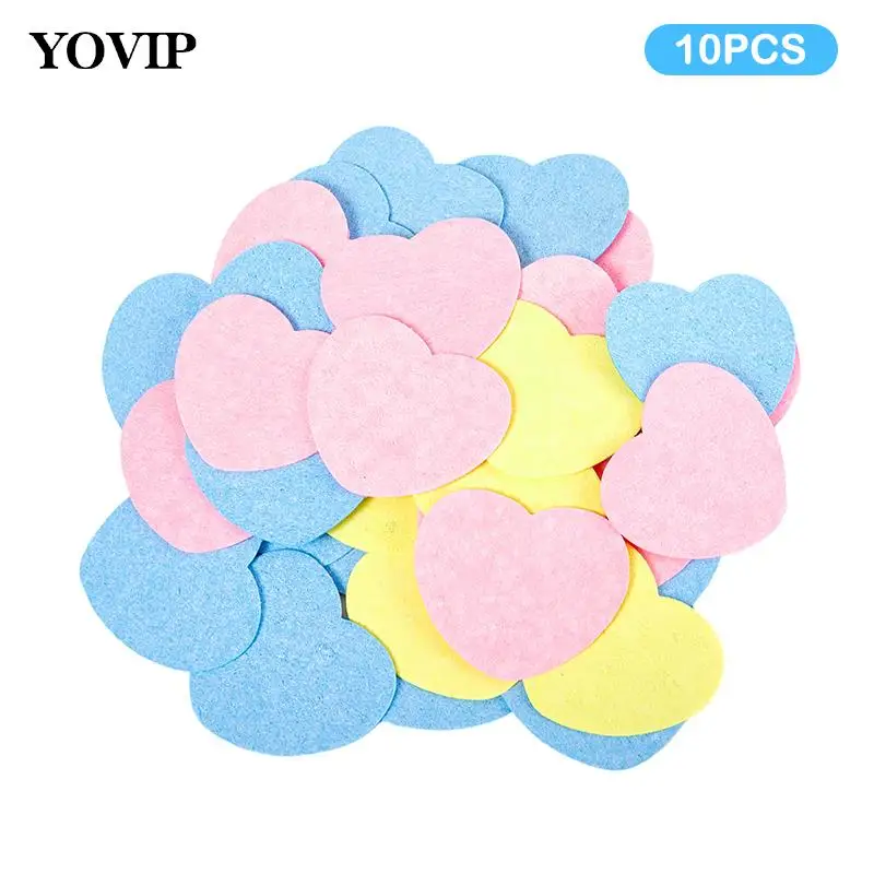 6/10/20/50PCS Makeup Removal Sponge Heart Shaped Cellulose Sponge Wood Pulp Cotton Face Washing Cleansing Sponge Cosmetic Puff
6/10/20/50PCS Makeup Removal Sponge Heart Shaped Cellulose Sponge Wood Pulp Cotton Face Washing Cleansing Sponge Cosmetic Puff