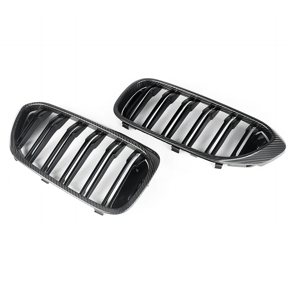 Dry Carbon Fiber Grill Front Bumper Double Slat Kidney M Style Grille For 17-20 BMW 5 Series G30 G31 Pre-Lci 530i 540i M550i
Dry Carbon Fiber Grill Front Bumper Double Slat Kidney M Style Grille For 17-20 BMW 5 Series G30 G31 Pre-Lci 530i 540i M550i