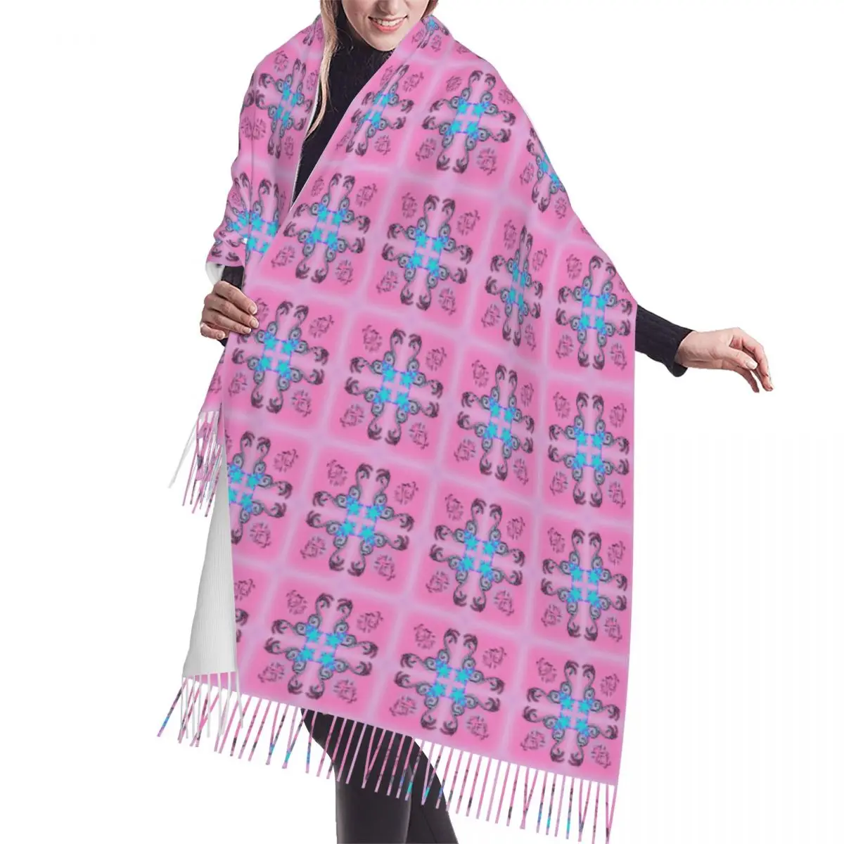 Multicolor Pattern In The Arabian Style Tassel Scarf Women Soft Shawl Wrap Ladies Winter Fashion Luxury Versatile Scarves
Multicolor Pattern In The Arabian Style Tassel Scarf Women Soft Shawl Wrap Ladies Winter Fashion Luxury Versatile Scarves