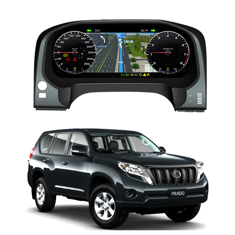 Car Instrument Cluster Speedometer Gauges Dashboard Panel LCD Monitor Miles For Toyota Prado Android Meter 2010~2019
Car Instrument Cluster Speedometer Gauges Dashboard Panel LCD Monitor Miles For Toyota Prado Android Meter 2010~2019
