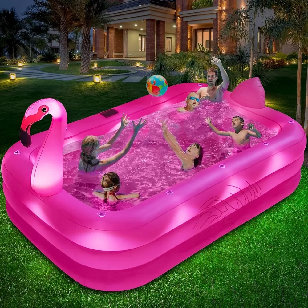 2024 Solar Swimming Pool for Kids, Large Kiddie Pool, Durable Thickened Inflatable Family Pool for Backyard,Outdoor
2024 Solar Swimming Pool for Kids, Large Kiddie Pool, Durable Thickened Inflatable Family Pool for Backyard,Outdoor
