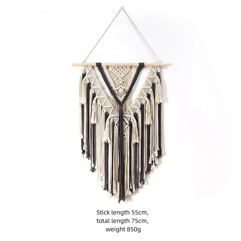 Boho Handwoven Tassel Wall Tapestry 4 Sed11b9932460458397d2e91182a3d527p