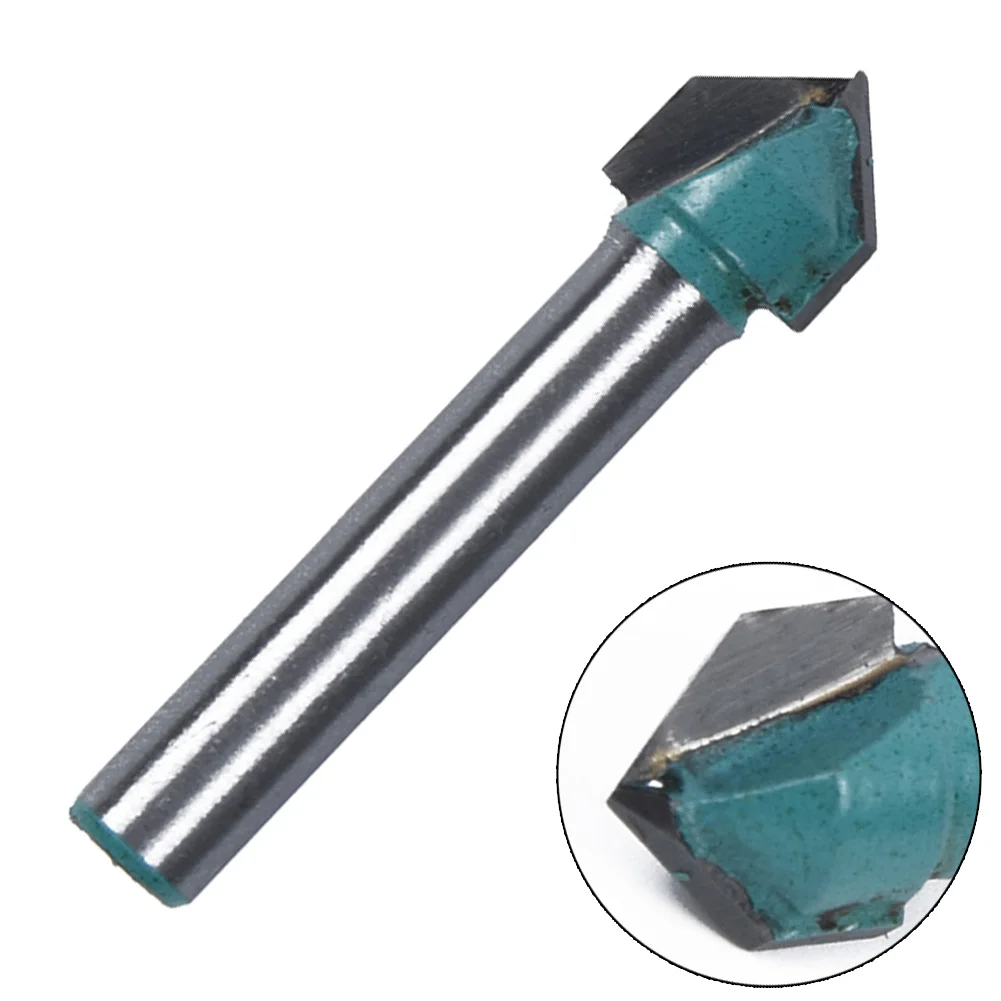 1 Pc Milling Cutter Router Bit 6mm Shank 90 Degree V-shaped For Acrylic MDF PVC Engraving Chamfering Woodworking Tools Parts
1 Pc Milling Cutter Router Bit 6mm Shank 90 Degree V-shaped For Acrylic MDF PVC Engraving Chamfering Woodworking Tools Parts