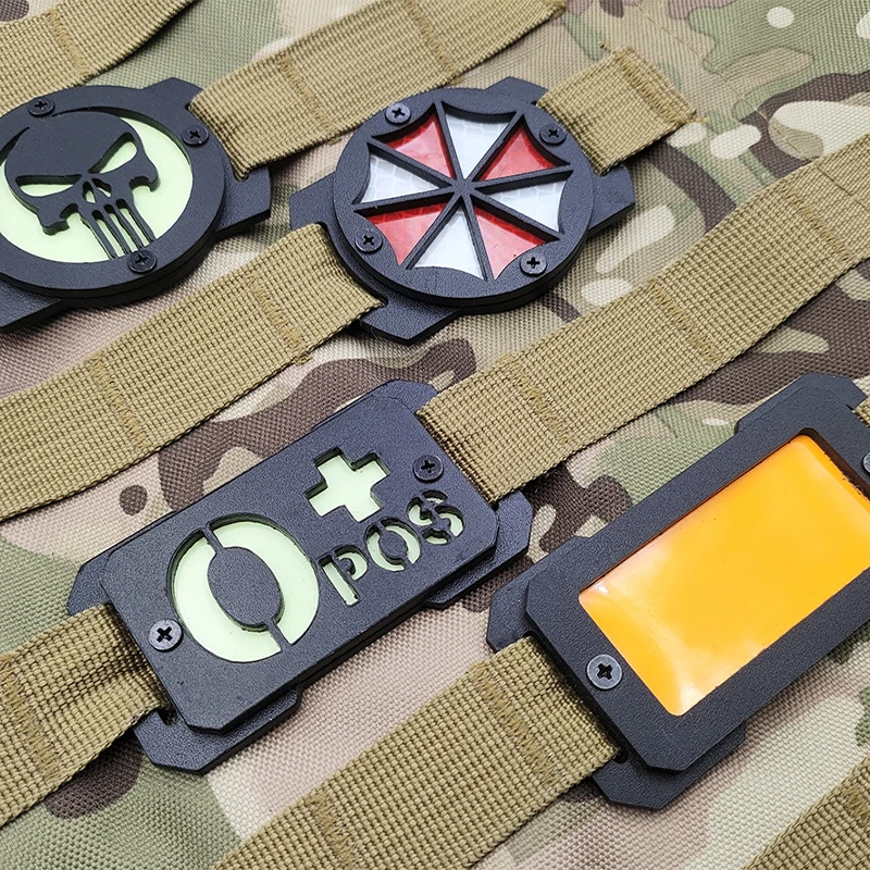 Night Light Molle Identify Safety Badge Outdoor Mark Strip Patch Umbrella Blood Type Tactical Emblem Vest Equipment Accessories
Night Light Molle Identify Safety Badge Outdoor Mark Strip Patch Umbrella Blood Type Tactical Emblem Vest Equipment Accessories