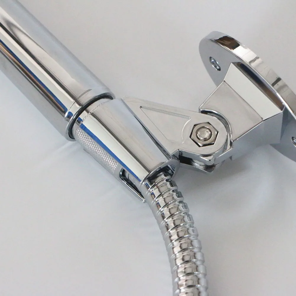 Durable High Quality Hot Sale Shower Bracket Shower Holder 1PCS Adjustable Silver The Adjustable Function Wall Mount Design
Durable High Quality Hot Sale Shower Bracket Shower Holder 1PCS Adjustable Silver The Adjustable Function Wall Mount Design