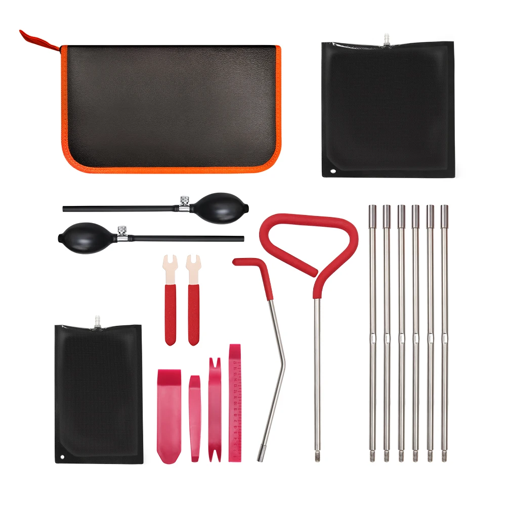 2022 Enhanced Version Car Door Unlock Opener Tools Lockout Kit Set with Air Wedge Roadside Emergency Kit Locksmith Supplies
2022 Enhanced Version Car Door Unlock Opener Tools Lockout Kit Set with Air Wedge Roadside Emergency Kit Locksmith Supplies